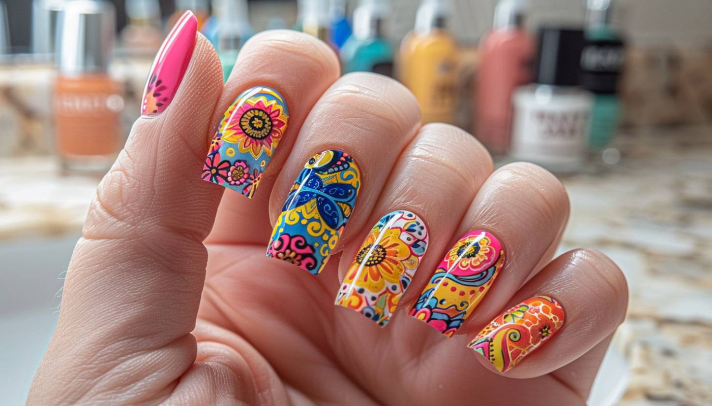 Beauté - Comment appliquer et retirer facilement des autocollants pour ongles