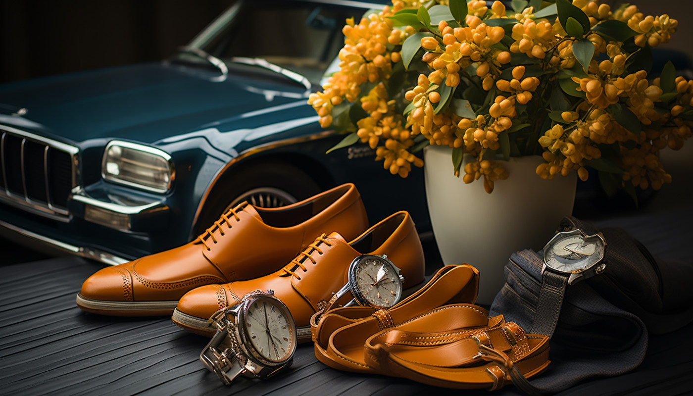 Accessoires - Comment choisir les bons accessoires pour compléter un ensemble avec un pantalon bleu marine ?